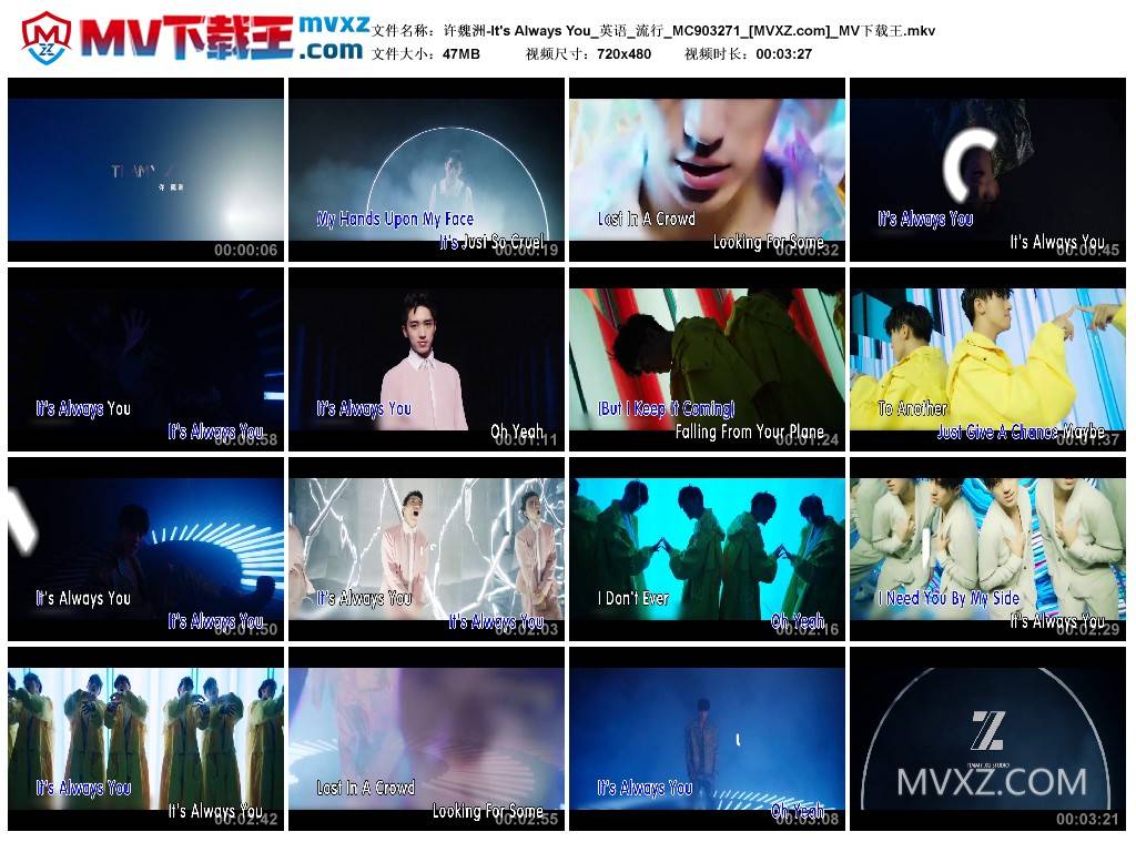 许魏洲-It's Always You_英语_流行_MC903271
